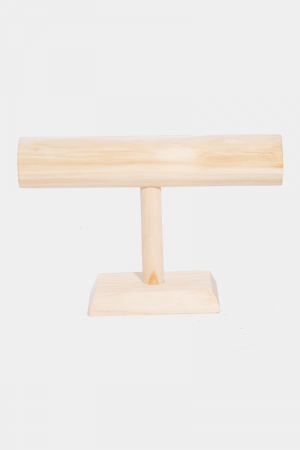 Wooden Tube Bracelet Bar Jewelry Stand