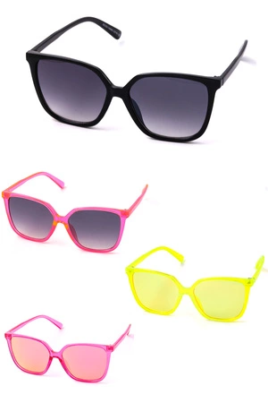 Tortoise Square Fashion Sunglasses Set
