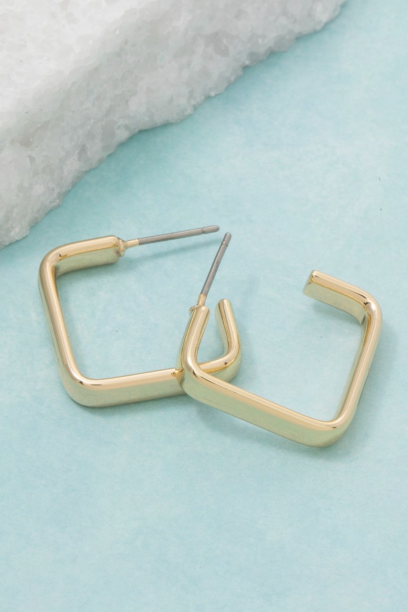 Square Hoop Earrings