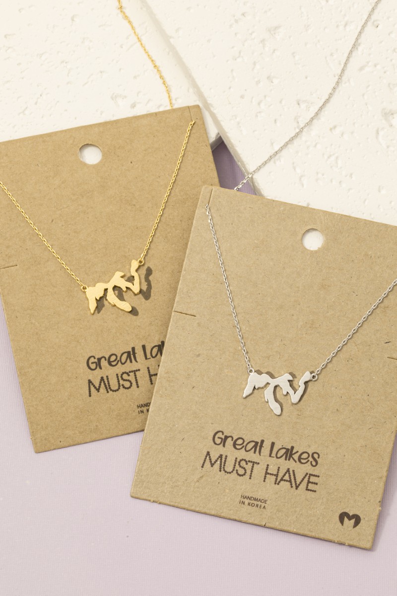 The Great Lakes Pendant Necklace