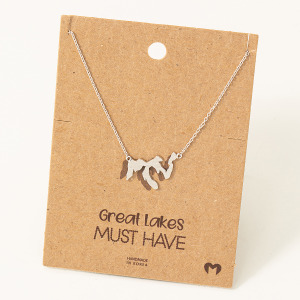 The Great Lakes Pendant Necklace