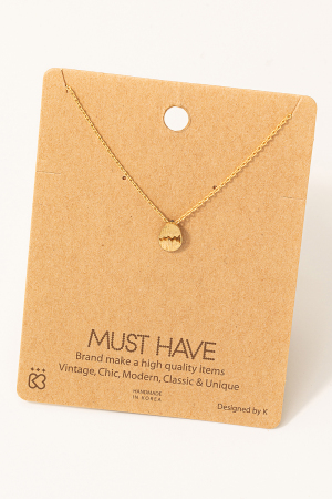 Mini Egg Pendant Necklace