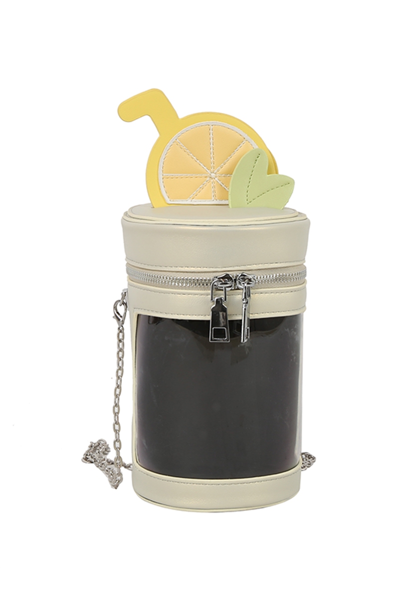 Cocktail See Thru Crossbody Bag