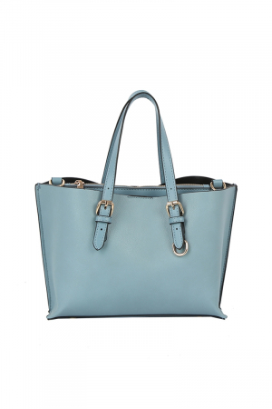 Classic Faux Leather Shoulder Bag