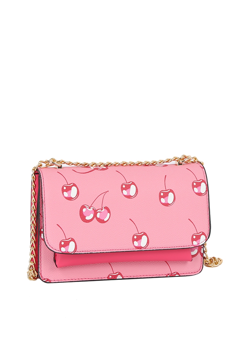 Classic Faux Leather Envelope Shoulder Bag