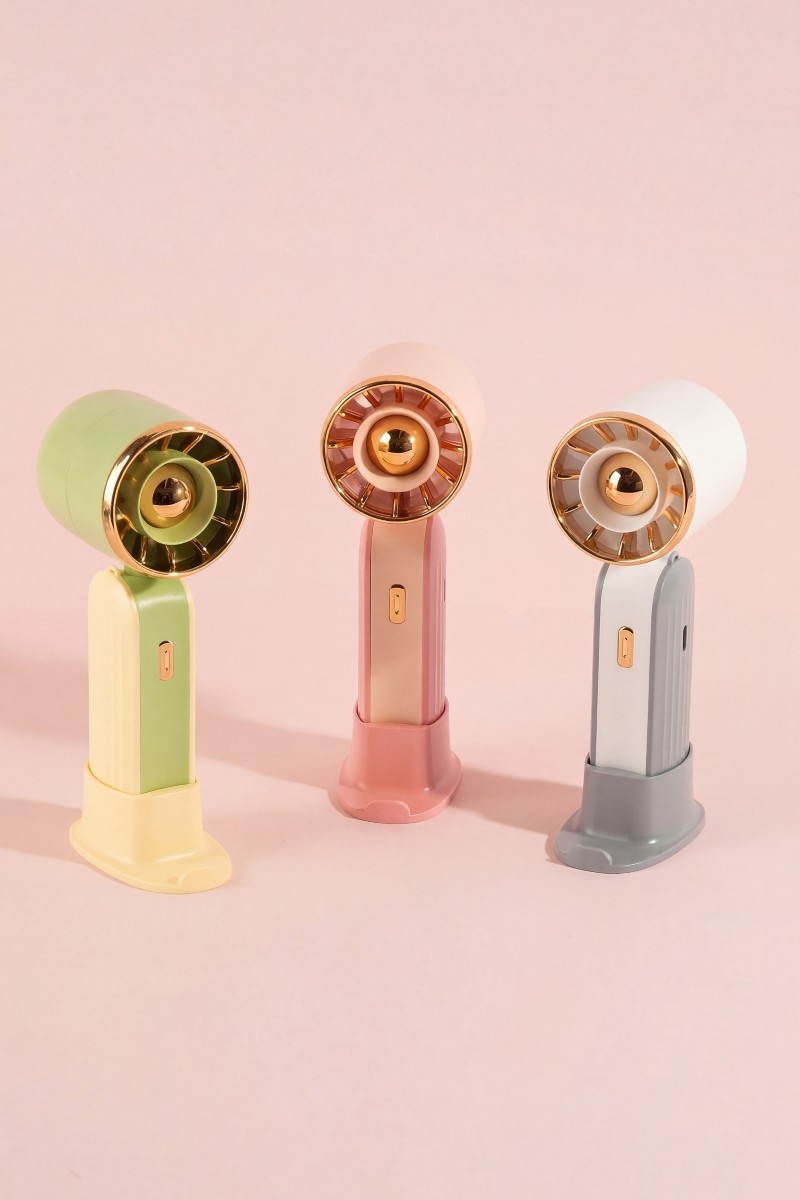 Portable Handheld Rechargeable Fan