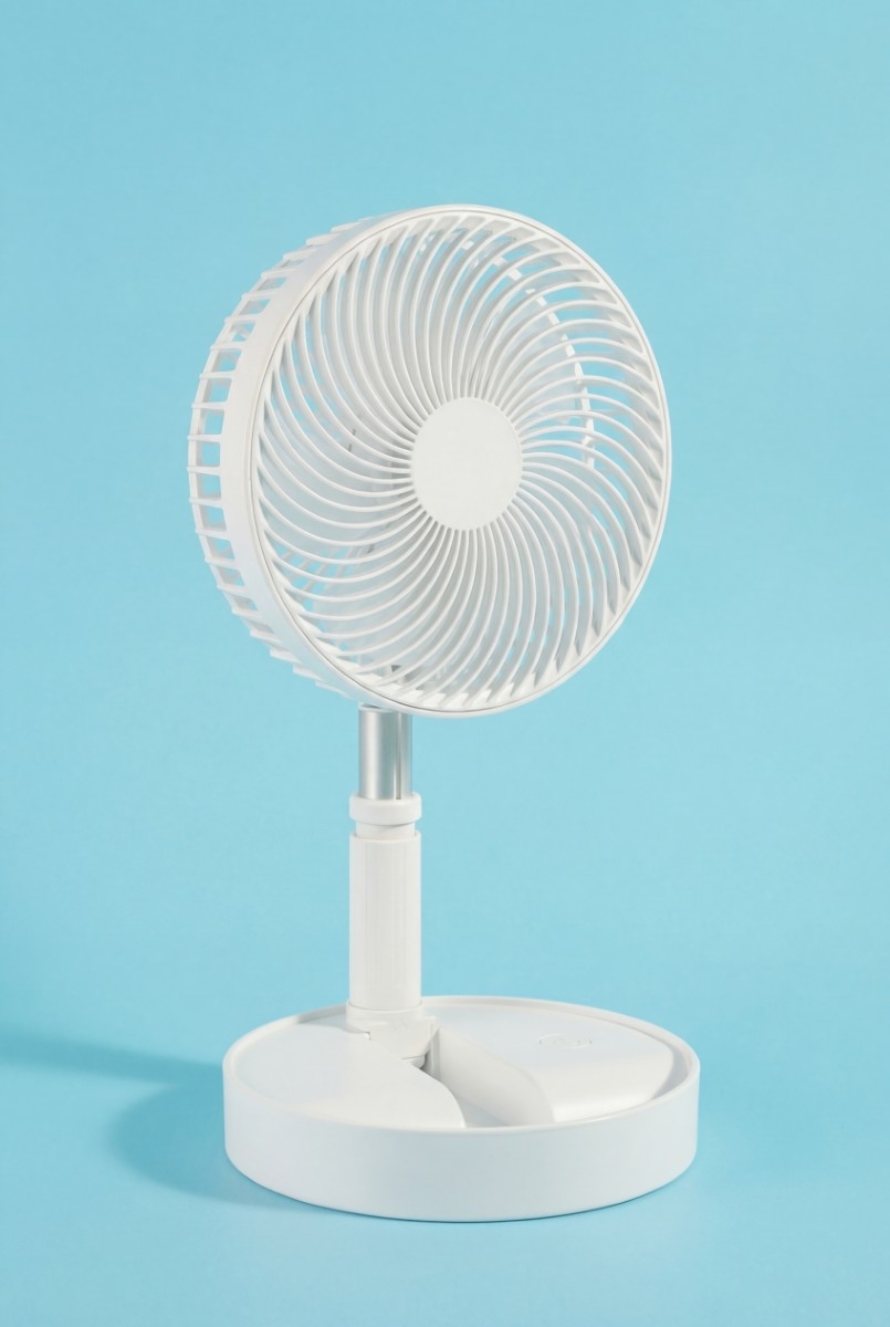 Folding Rechargeable Mini Desk Fan