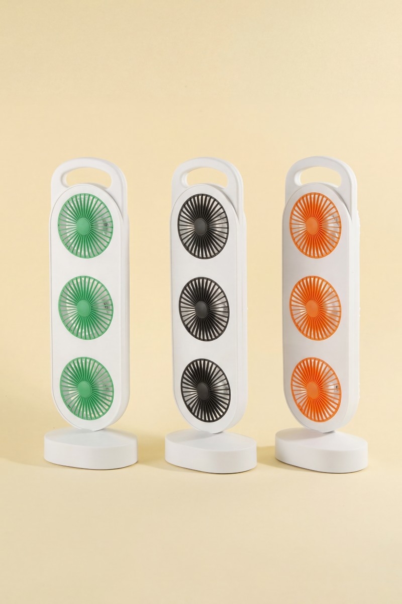 Rechargeable Mini Tower Desk Fan
