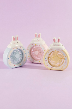 Cute Bunny Themed Mini Desk Fan