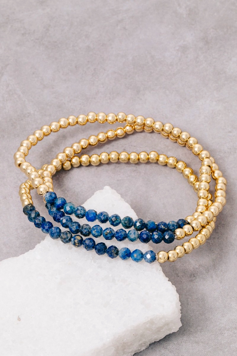 Beaded Stretch Bracelet Set