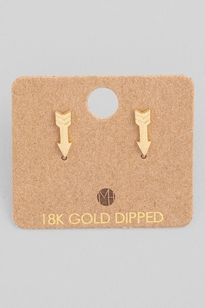 Mini Arrow Stud Earrings