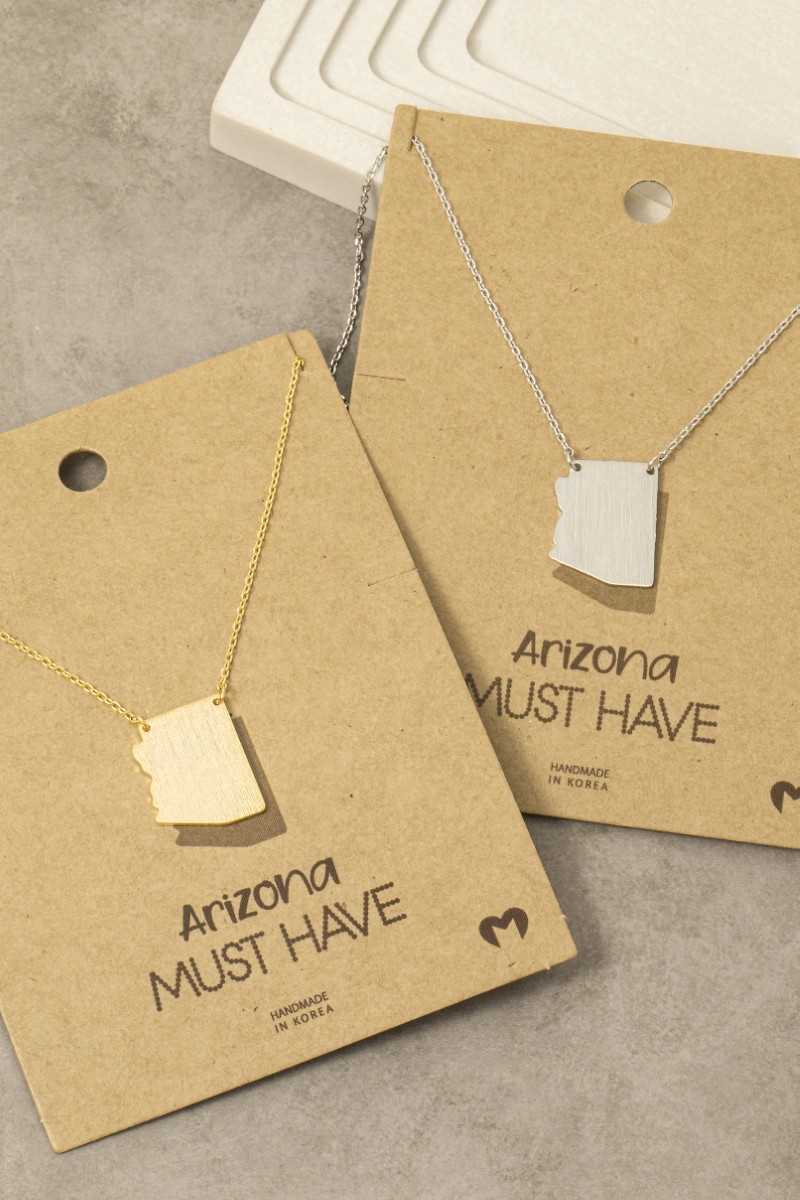 Arizona State Pendant Necklace