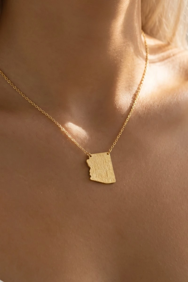 Arizona State Pendant Necklace