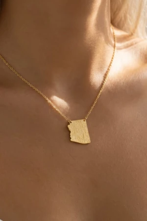 Arizona State Pendant Necklace