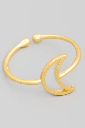 Moon Cut Out Ring