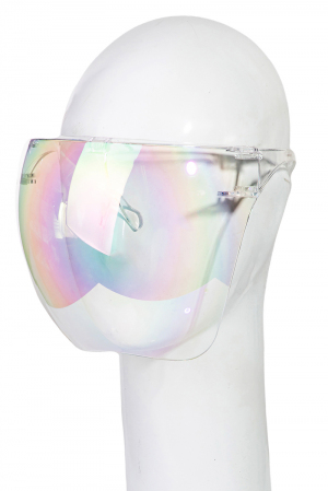 Clear Oversized Face Shield Sunglasses