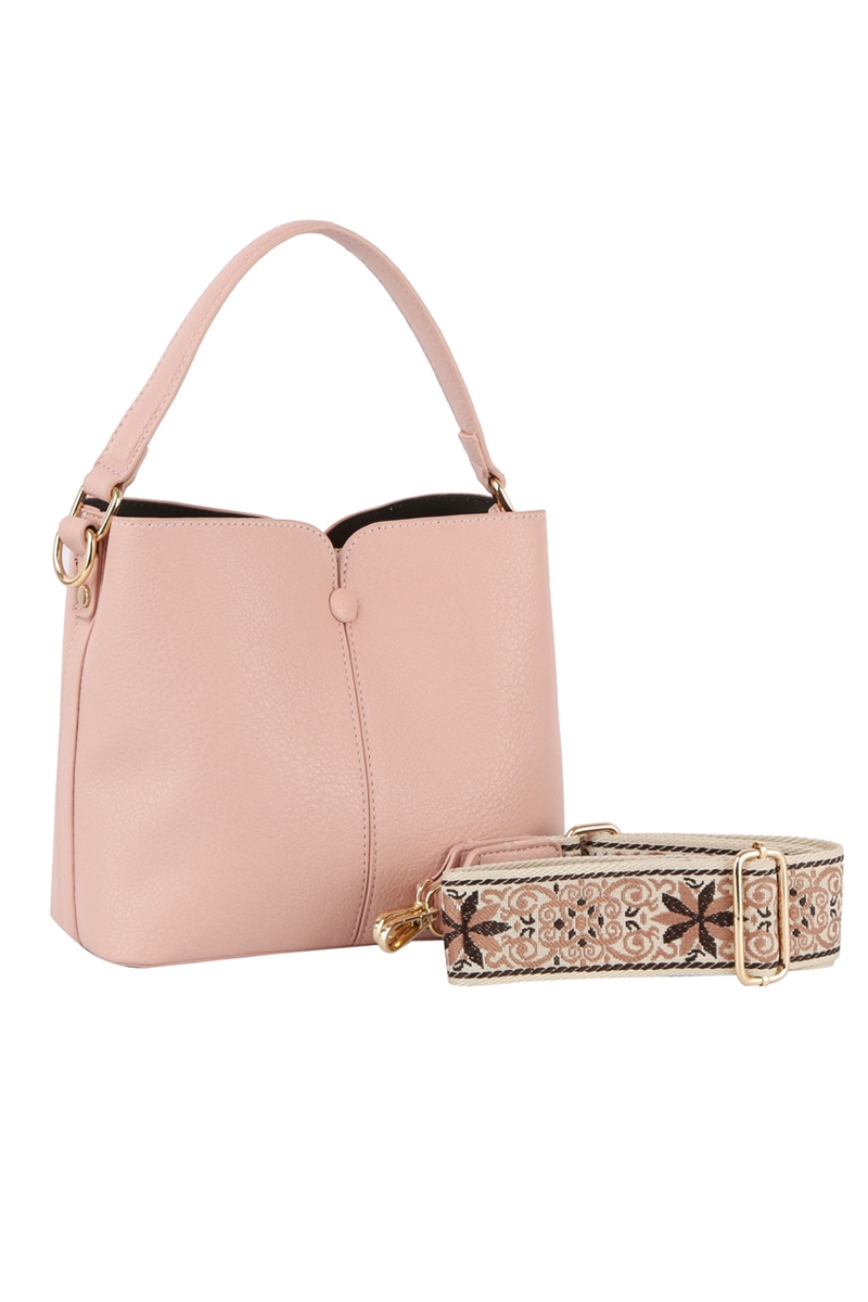 Faux Leather Square Fashion Hand Bag