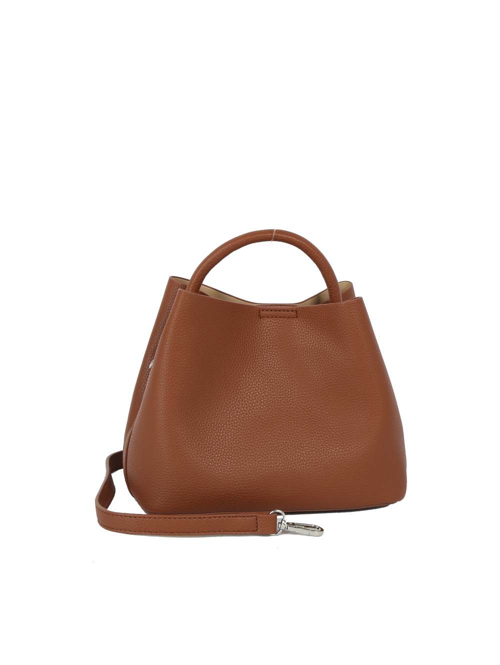 Pebbled 2 In 1 Top Handle Satchel Hand Bag