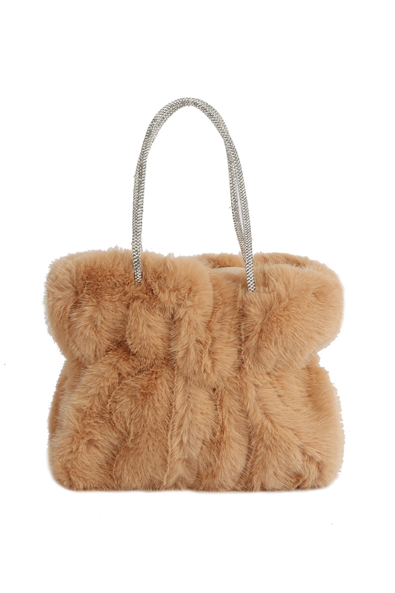 Faux Fur Tote Bag