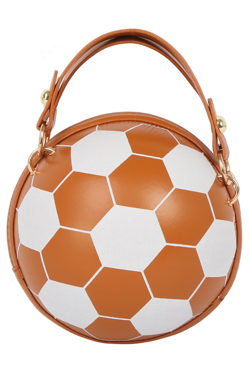 Soccer Ball Shaped Crossbody Bag