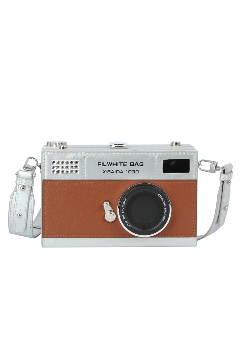 Camera Shaped Crossbody Bag