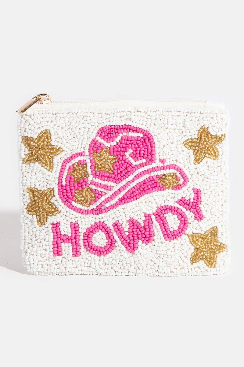 Howdy Cowboy Hat Coin Purse
