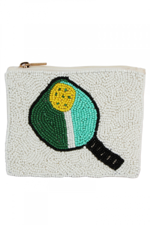Pickle Ball Paddle Coin Purse