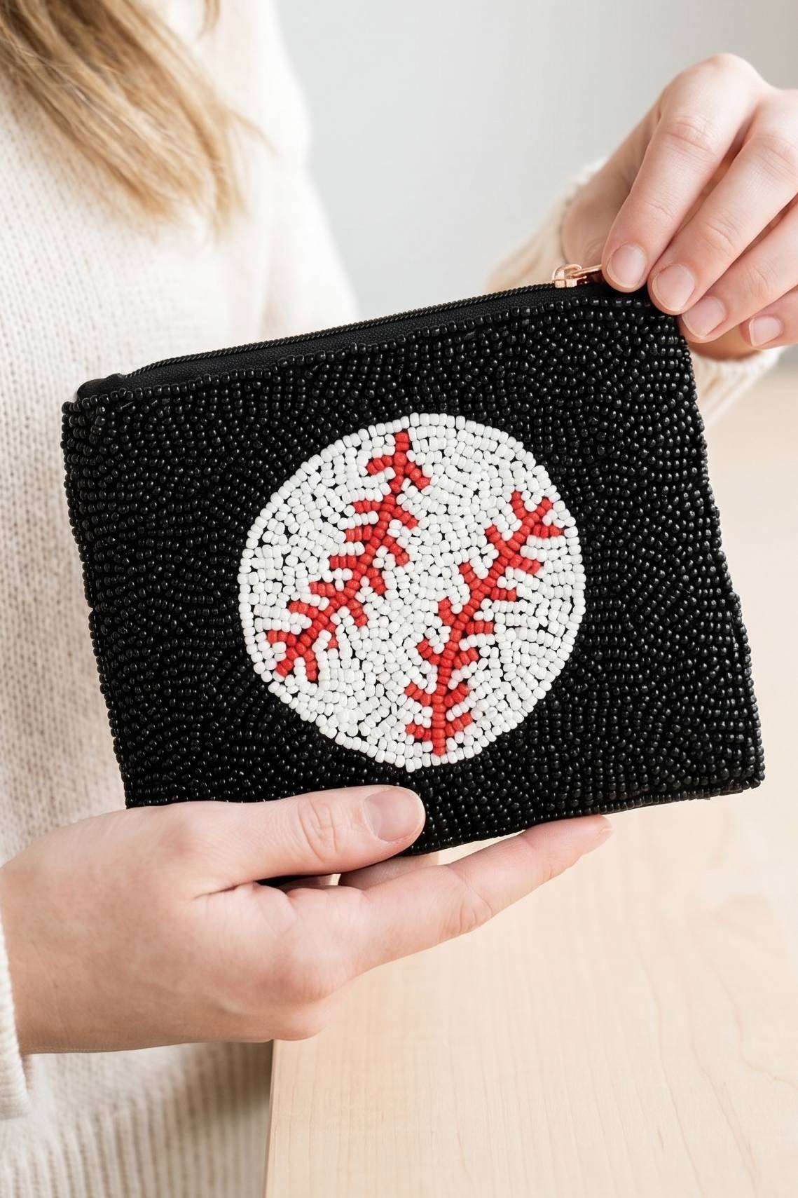 Baseball Coin Purse