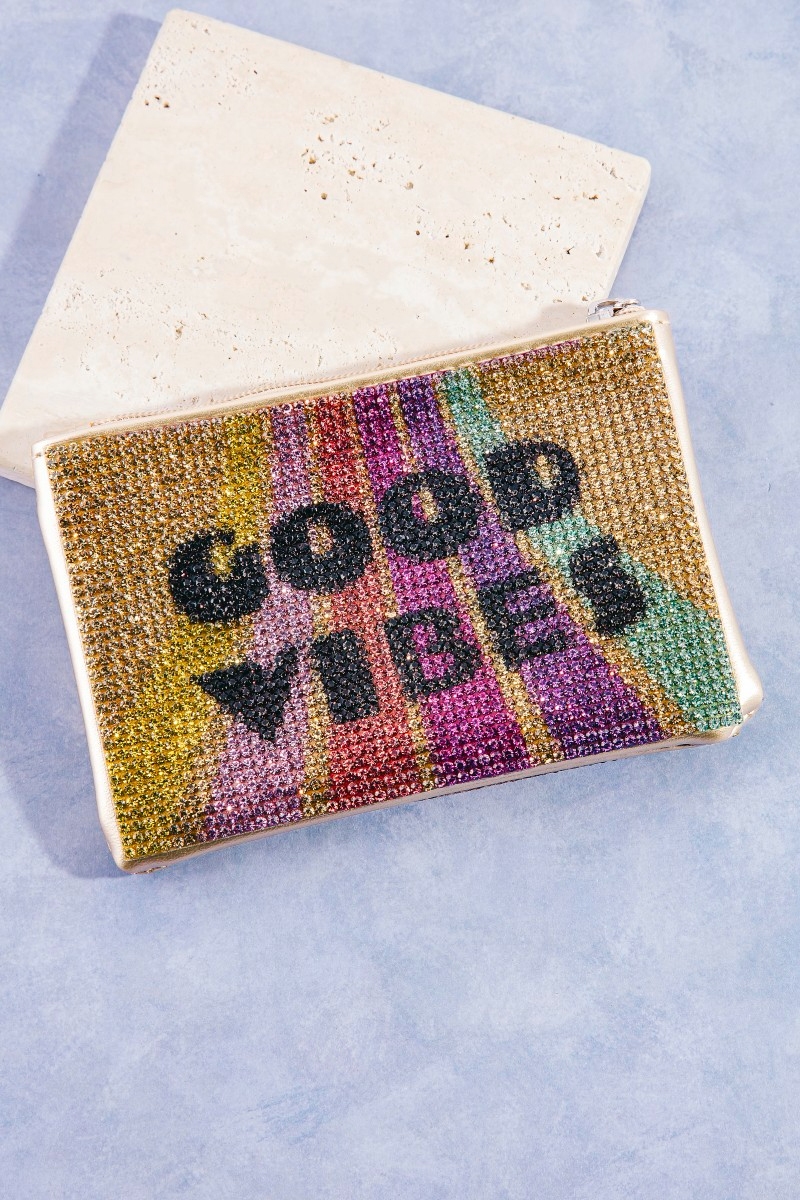Good Vibes Pave Coin Purse