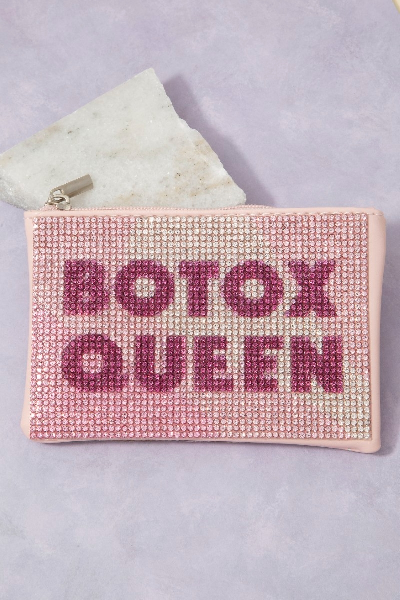 Botox Queen Pave Coin Purse