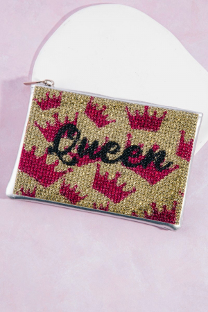 Queen Pave Coin Purse