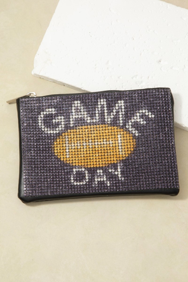 Game Day Pave Coin Purse