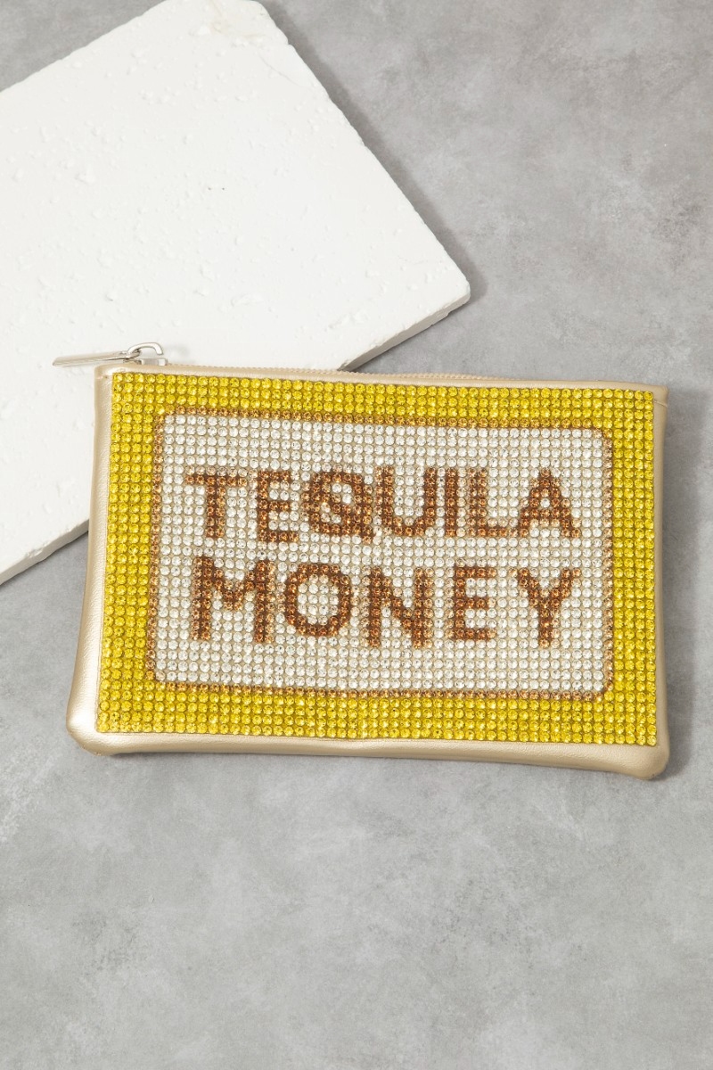 Tequila Money Pave Coin Purse