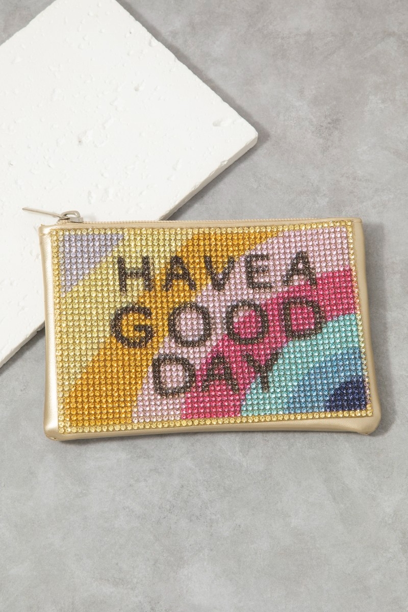 Have A Good Day Pave Coin Purse