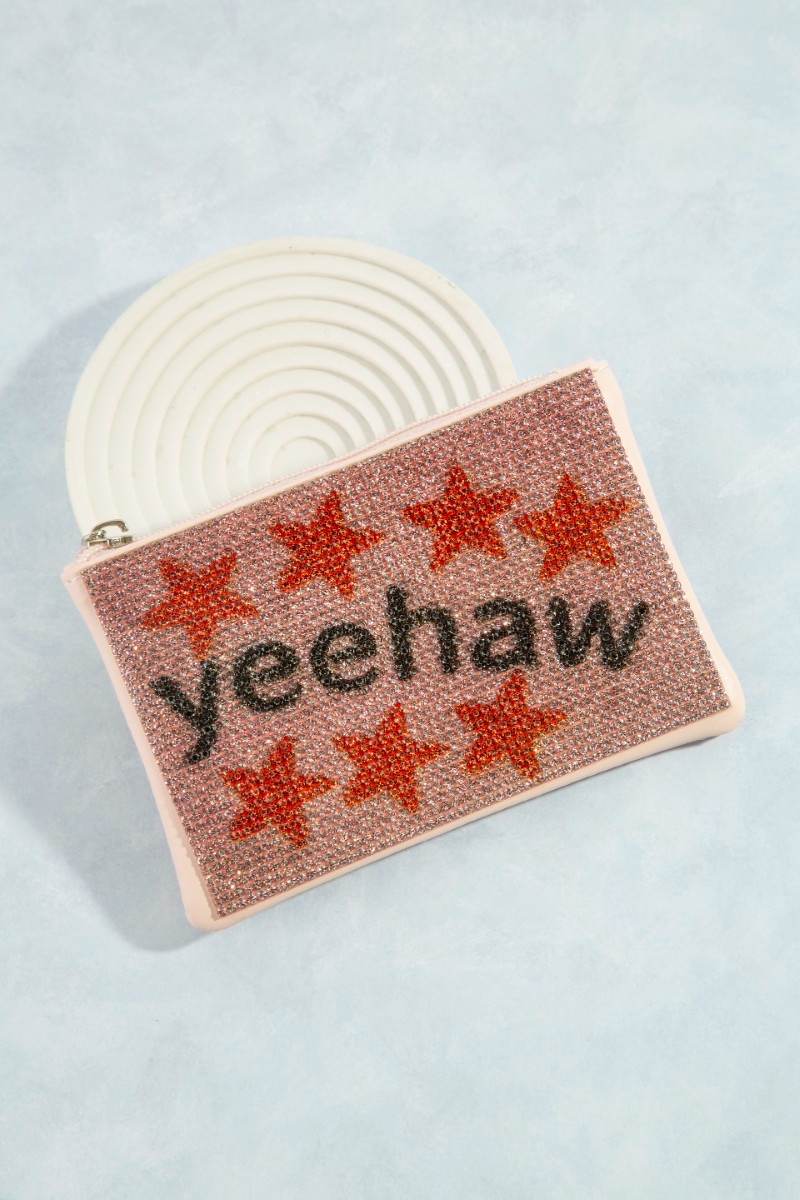 Yee Haw Pave Coin Purse