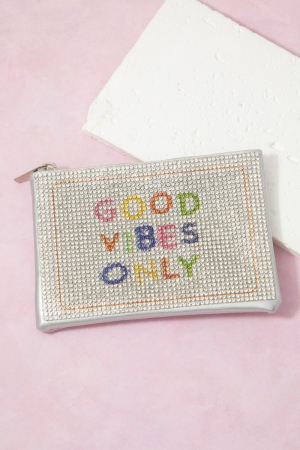Good Vibes Only Pave Coin Purse