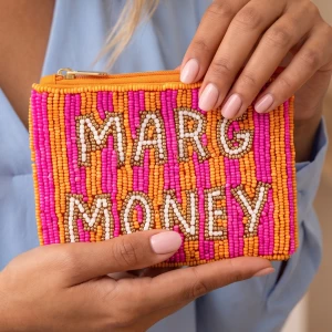 Marg Money Beaded Coin Purse