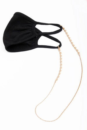 Butterfly Chain Lobster Clasp Mask Necklace