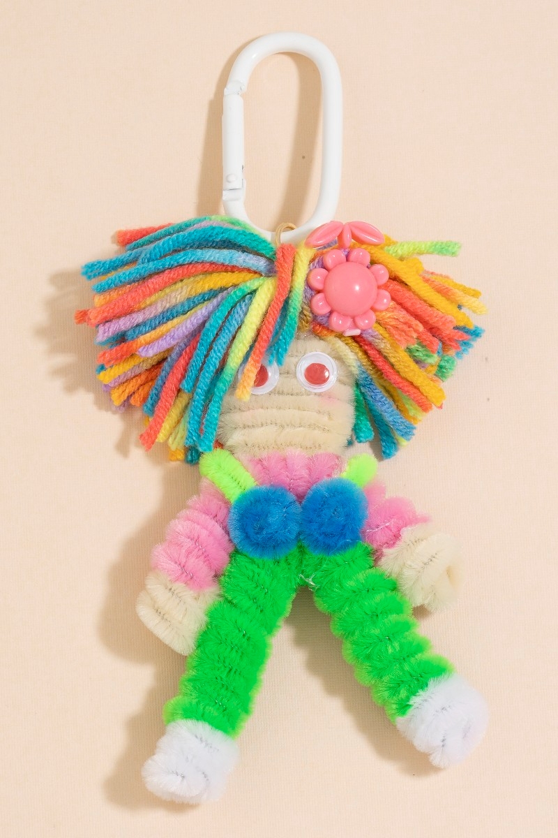 Rainbow Handmade Doll Bag Charm