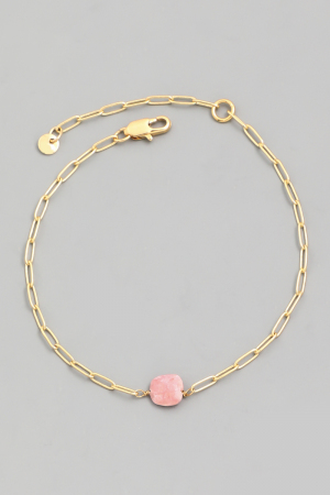 Dainty Chain Lobster Clasp Bracelet