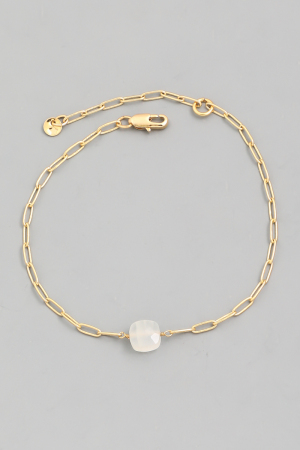 Dainty Chain Lobster Clasp Bracelet
