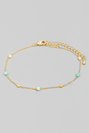 Dainty Chain Clasp Bracelet