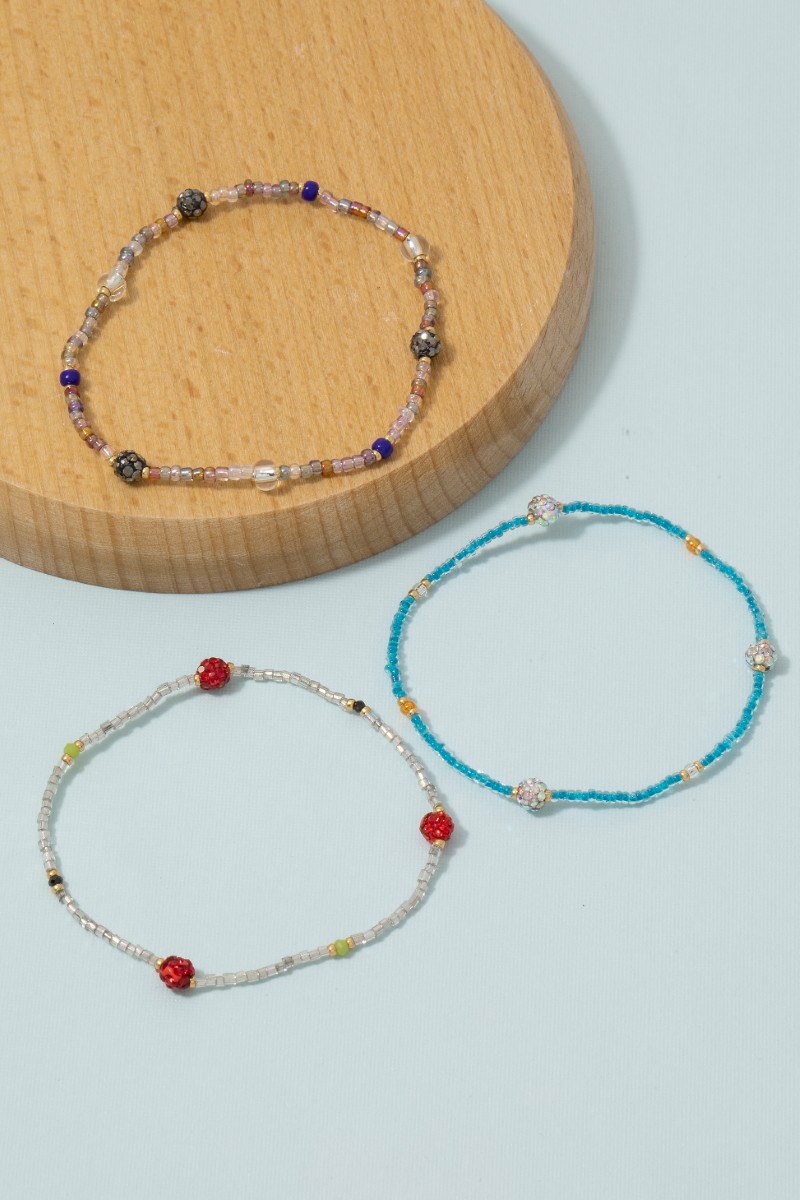 Mini Beaded Dainty Elastic Bracelet