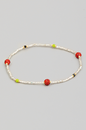 Mini Beaded Dainty Elastic Bracelet