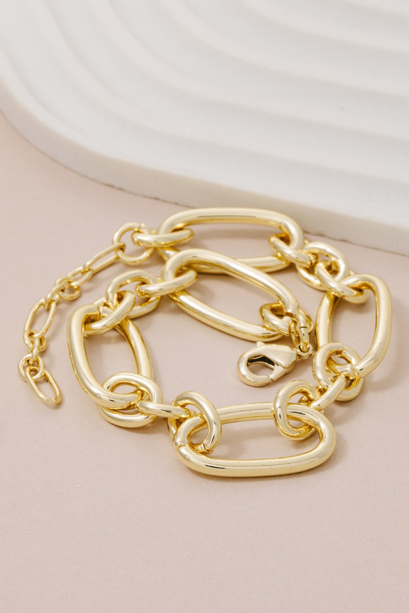 Oval Chain Bracelet
