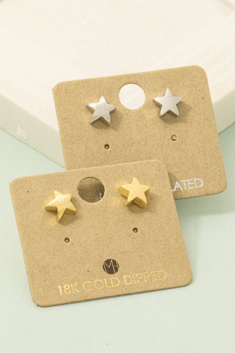 Mini Star Stud Earrings