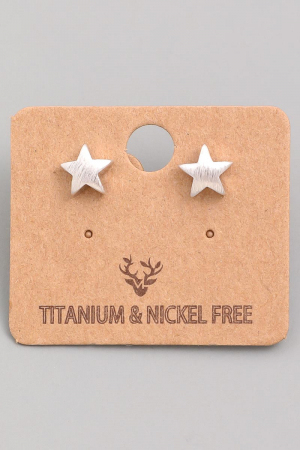 Mini Star Stud Earrings