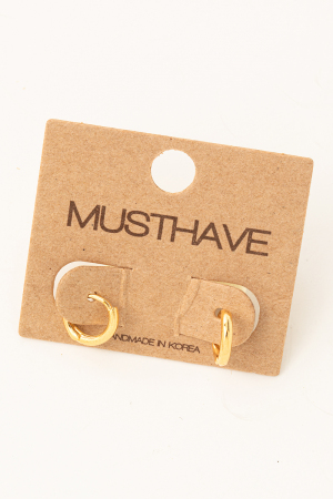 Small Huggie Hoop Earrings