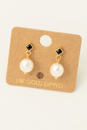 Mini Pearl Drop Earrings
