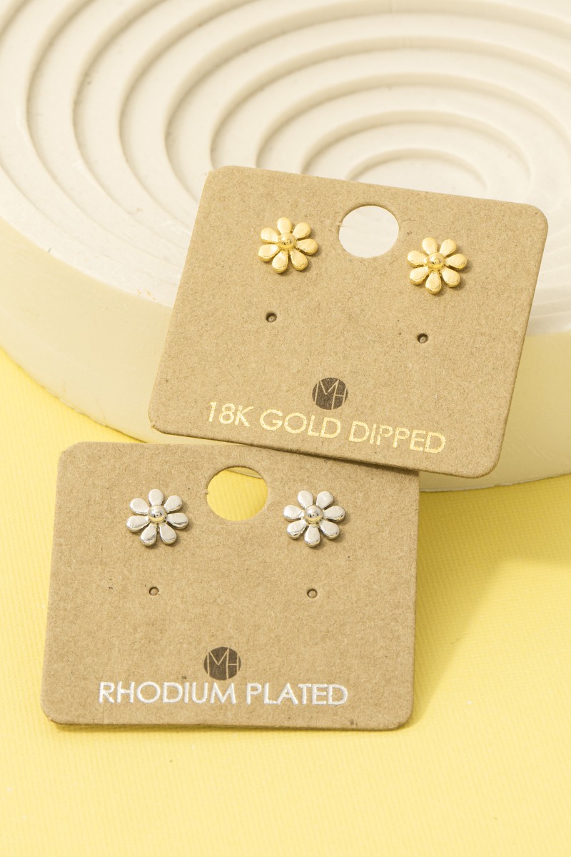 Mini Flower Stud Earrings